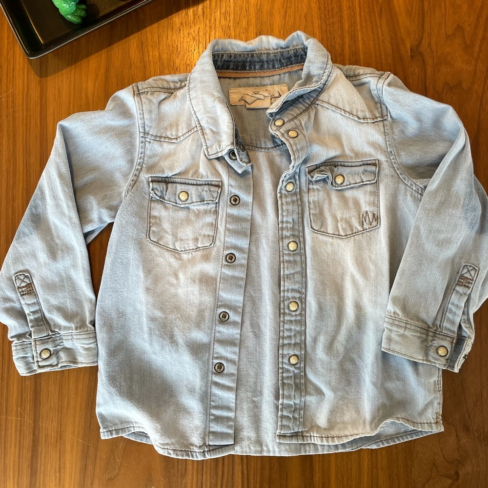 Denim shirt L.O.G.G, size 2
